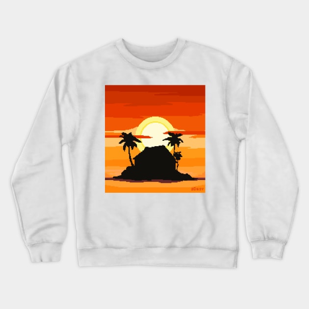 kame  sunset Crewneck Sweatshirt by aphro